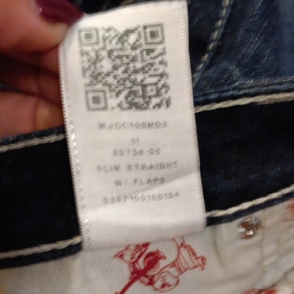 Women's True Religion Slim Straight size 28 jeans - Picture 5 of 12